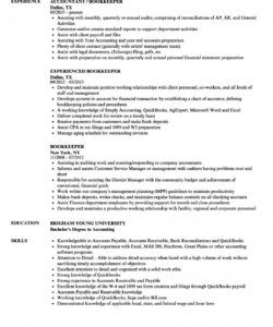 bookkeeper job description for resume  resume template database bookkeeping job description template