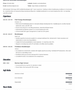 bookkeeper resume sample [bookkeeping job description] bookkeeping job description template and sample
