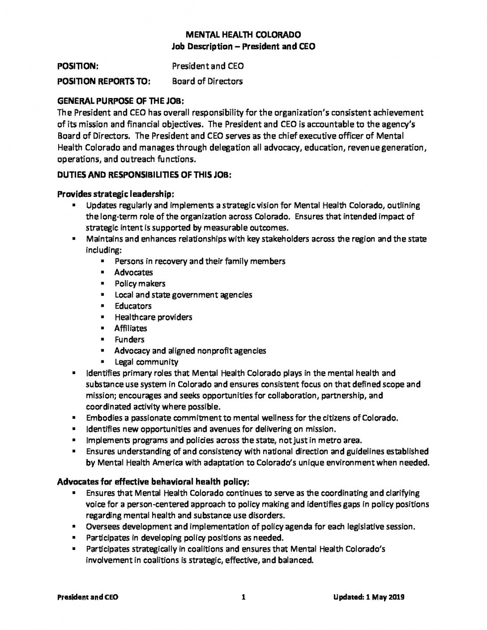 nonprofit-job-description-template