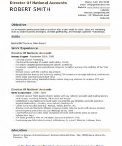 director of national accounts job description  how to become a chief accountant job description template and sample