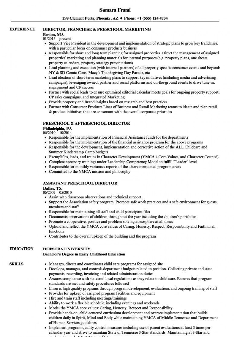 early childhood resume sample  resume template database mis job description template and sample