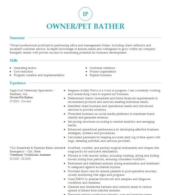 free bather resume example petsmart  stamford connecticut dog groomer job description template doc