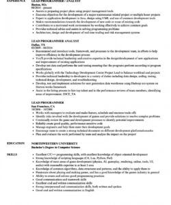 free edi programmer analyst resume march 2021 mis job description template and sample