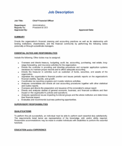 free job description example for cfo template  by businessinabox™ investment officer job description template doc