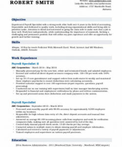 free payroll administrator job description sample  pdf template linkedin job description template