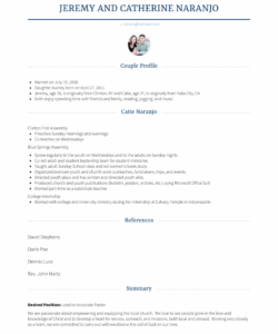 free youth pastor  resume samples and templates  visualcv ministry job description template