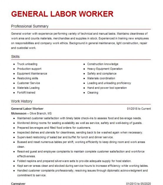 general-labor-worker-resume-example-edgewood-texas-general-labor-job