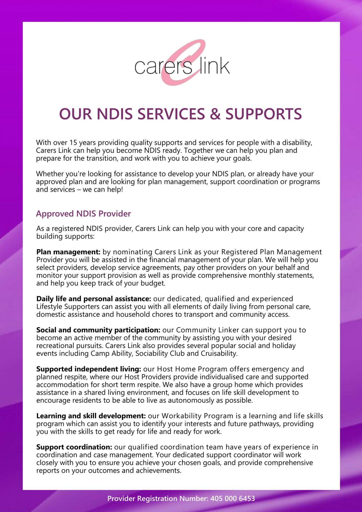 ndis services  carers link ⋆ disability support queensland dsq support worker job description template doc