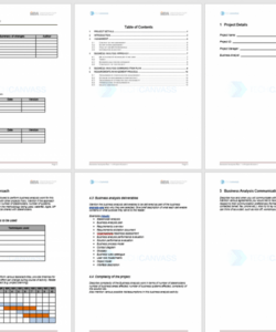 editable business analyst templates  ready to use business analysis requirements template excel