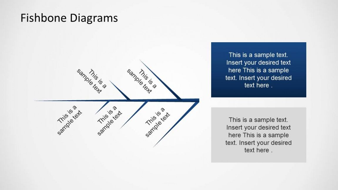 editable fishbone template for powerpoint  slidemodel root cause analysis fishbone diagram ppt template example