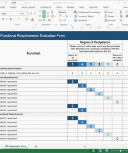 editable functional requirements specification template ms word  templates business analysis requirements template example