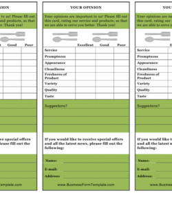 editable restaurant customer feedback card templates download printable pdf customer satisfaction form and analysis template excel