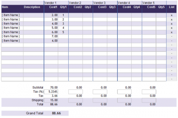 free 8 cost analysis templates &amp;amp; examples word  excel  pdf comparable company analysis template sample