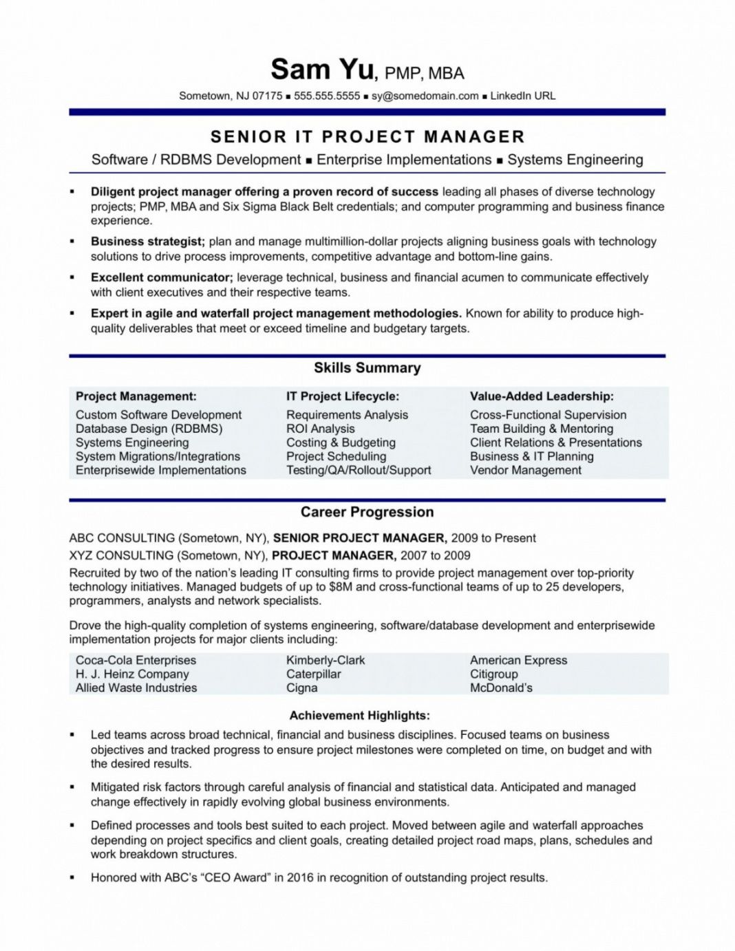 programme-manager-job-description-template