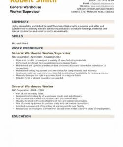 general warehouse worker resume samples  qwikresume warehouse worker job description template pdf