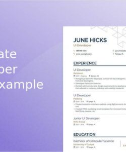 free ui developer resume samples and writing guide for 2022  enhancv ui developer job description template and sample