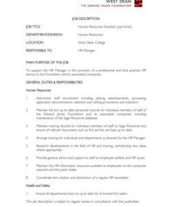 job description job title human resources assistant part human resources assistant job description template doc