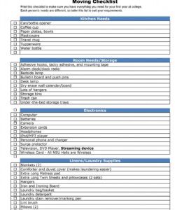 editable first  new apartment checklist  40 essential templates ᐅ templatelab apartment move in checklist template examples