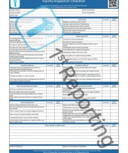 facility inspection checklist  a free downloadable template for your building maintenance inspection checklist template examples