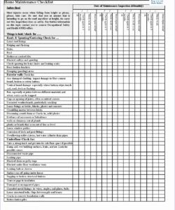 free 8 preventive maintenance excel template  excel templates hvac preventive maintenance checklist template pdf