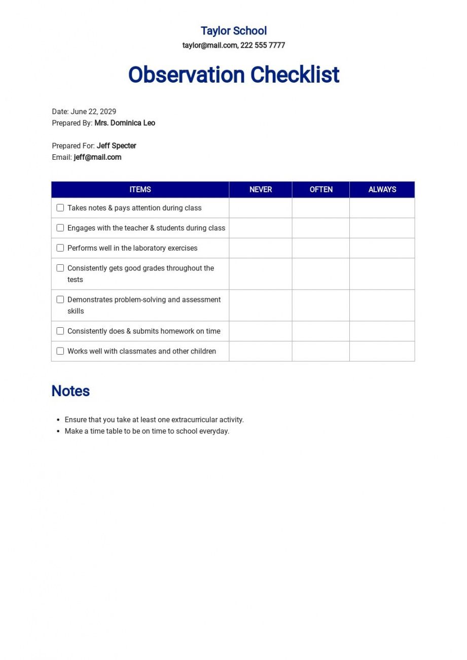 free safety observation template word behavior based safety observation checklist template pdf