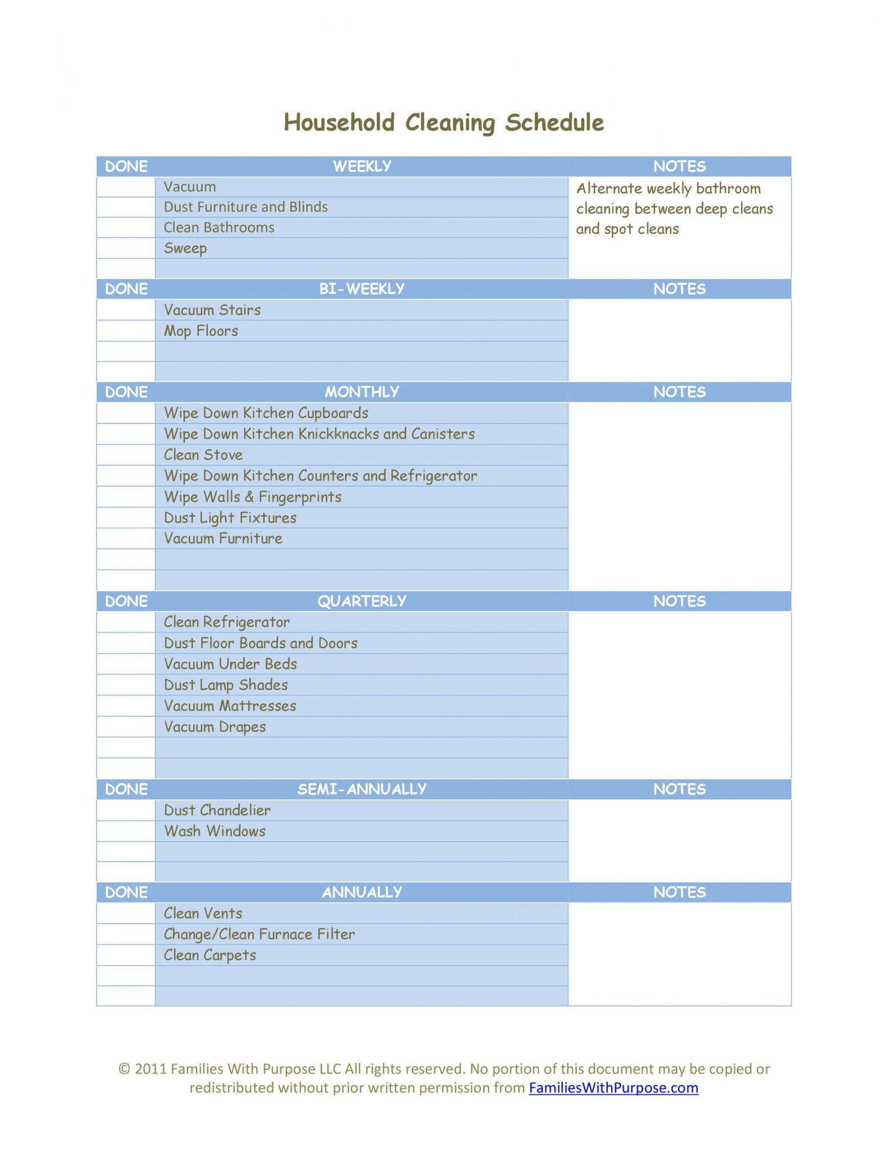 home cleaning checklist template daily house cleaning checklist template examples