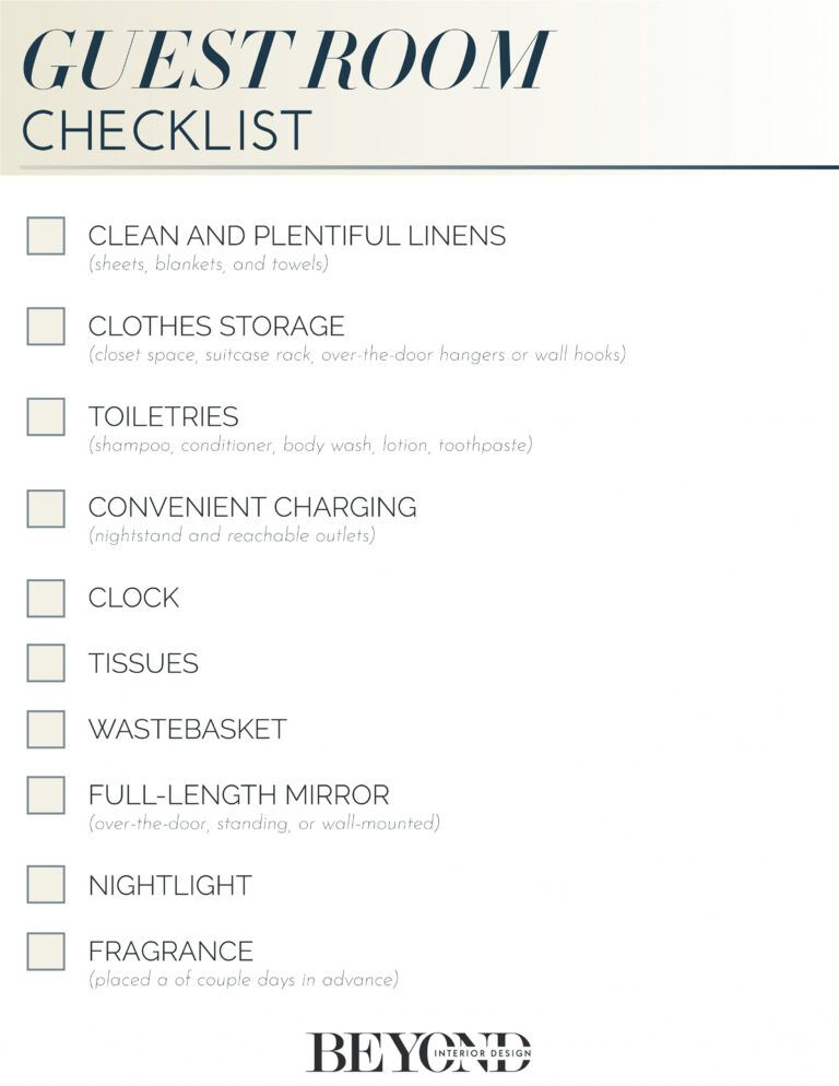 Hotel Room Cleaning Checklist Template - Dremelmicro