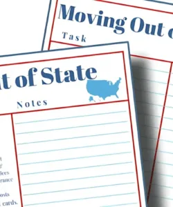 moving out of state checklist moving out of state checklist template doc