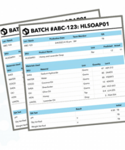 printable batch manufacturing record excel template  free batch record review checklist template pdf