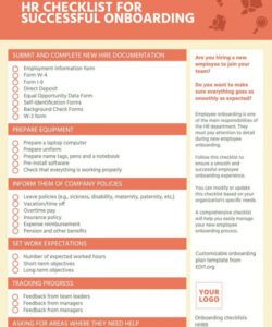 printable editable new hire onboarding checklist templates new hire onboarding checklist template doc