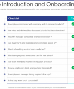 printable pick the best onboarding checklist template downloadable &amp;amp; editable new hire onboarding checklist template samples