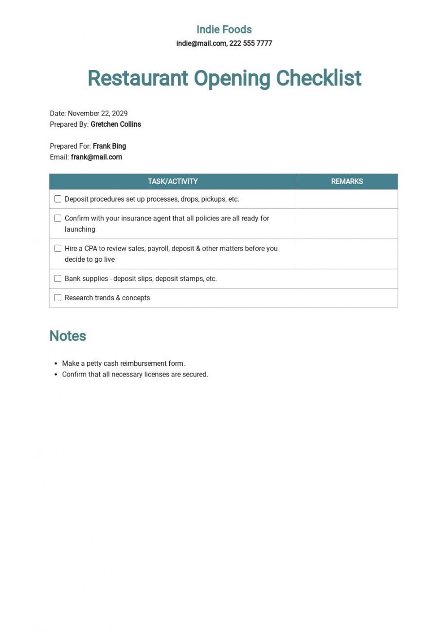 Restaurant Opening And Closing Checklist Template Prntbl Restaurant Opening And Closing Checklist Template Samples restaurant opening and closing checklist template prntbl restaurant opening and closing checklist template samples