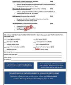 20 golf tournament planning template checklist golf tournament planning template pdf