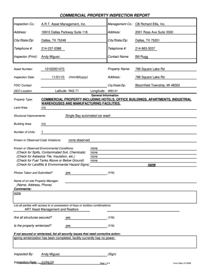 commercial property handover checklist template complete with ease  airslate signnow commercial property handover checklist template examples