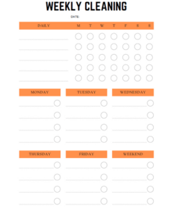 customizable free editable cleaning scheduletemplate  free printable templates coffee shop cleaning checklist template examples