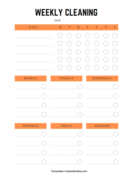 customizable free editable cleaning scheduletemplate  free printable templates coffee shop cleaning checklist template examples