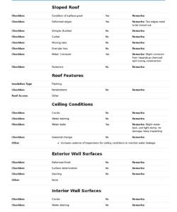 editable free roof inspection report template word  roof inspection report template roof inspection commercial building inspection checklist template pdf