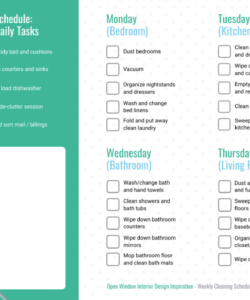 free printable cleaning checklist template cleaning checklist for office template doc