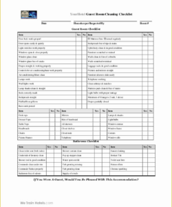 free printable cleaning checklist template of 8 best of free printable housekeeping checklists cleaning checklist for housekeeper template examples