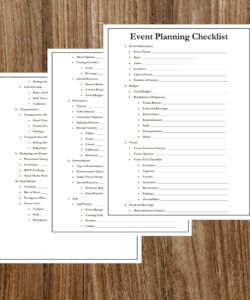 printable event planning checklist form perfect for organizing your next big event printable fillable pdf church event planning checklist template doc