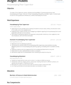 free housekeeping supervisor job description and duties  free documents cleaning supervisor job description template pdf