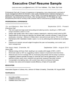 free job description example chef head chef job description template doc