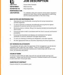 sample job descriptions  template business sales supervisor job description template doc