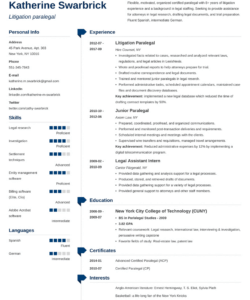 Custom Paralegal Job Description Template Word