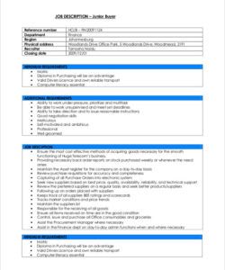 Free Blank Paralegal Job Description Template Pdf Sample