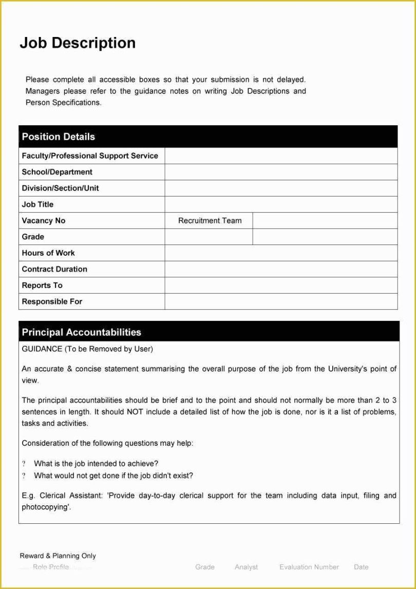 Free Blank School Registrar Job Description Template Word Free Blank School Registrar Job Description Template Word
