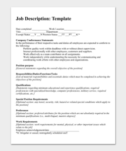 Free  Construction Sales Job Description Template  Sample