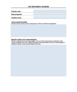 Free Custom Head Of It Job Description Template Pdf Sample