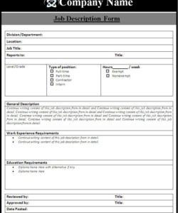 Free Editable School Registrar Job Description Template Excel Sample