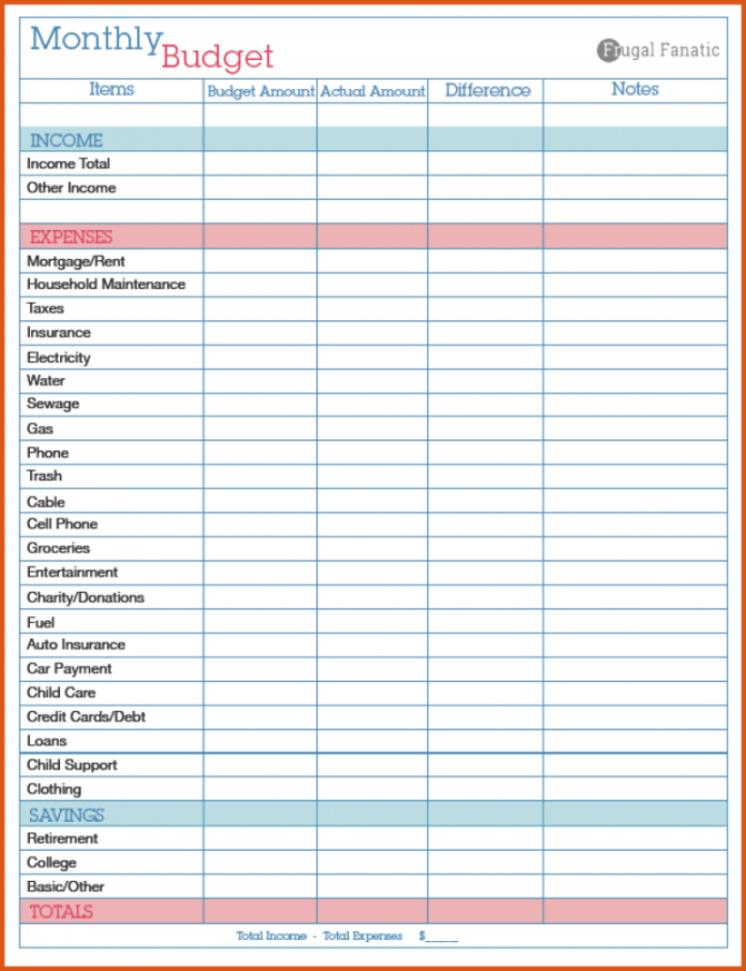 printable google sheets monthly household budget template  issemore monthly household budget template excel